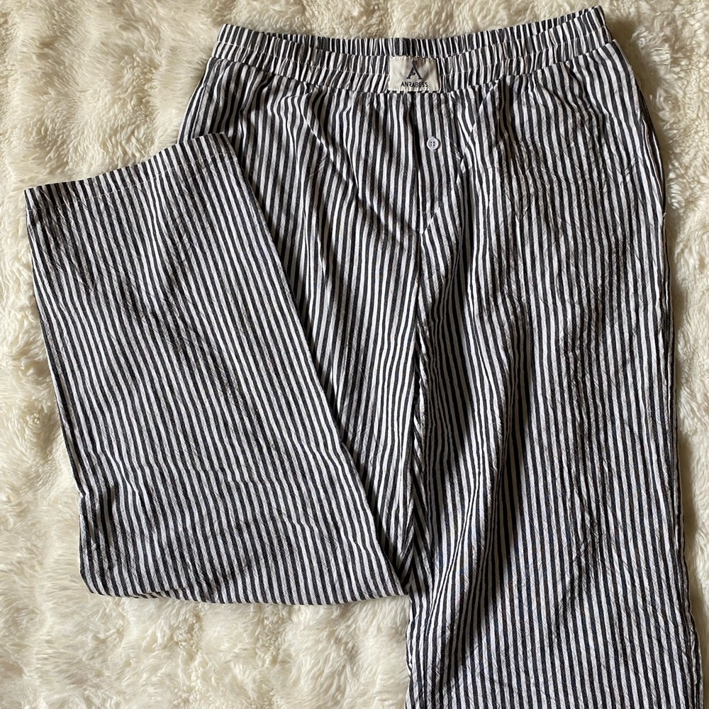 Stylish Striped Wide Leg Pants